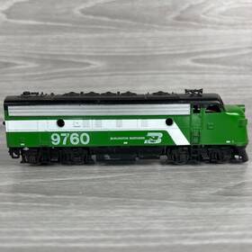 9760 Athearn Ho Scale Diesel Locomotive F7a Burlington Northern Engine Tested