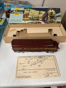 A0105 Athearn Ho 1/87 Scale Prr Pennsylvania F7a Diesel Locomotive Tested Ex/ob