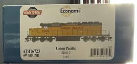 Ath16723 Athearn Custom Union Pacific Sd40n Dcc/non Sound #1665