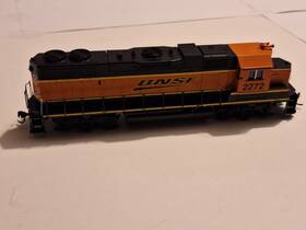 Ath29218 Athearn Ho Used Rtr Dcc Sound Bnsf Emd Gp38-2 Switcher Diesel Locomotive #2272