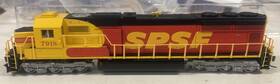 Ath3084 Athearn N Scale Sd70 Dcc Equipped Kodachrome Spsf 7918 Southern Pacific Santa Fe