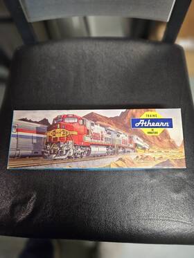 Ath4582 Athearn Ho Scale Trains Gp50 Phase Ii Power Santa Fe #3848 Locomotive