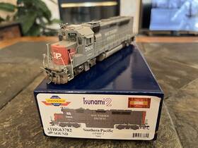 Athg63782 Athearn Ath63782 Ho Genesis Southern Pacific Gp40p-2 #7601 Dcc /sound Weathered