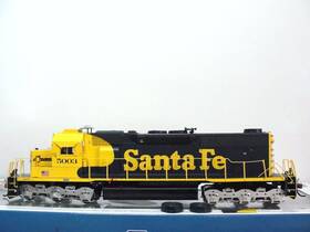 Ath72048 Athearn Rtr Ho At&sf Santa Fe Sd40u #5003 Blu/ylw Warbonnet Damaged