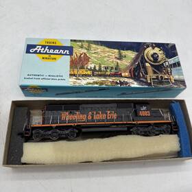 Ath72174 Athearn Ho Scale Sd40- 2 Wheeling And Lake Erie #4003 Dc Powered Engine Locomotive