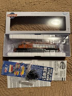 Ath88525 Athearn Dt&i Sd38 250 Ho Scale Locomotive Model Pls Read