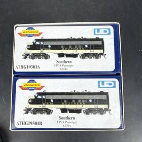 Athg19301 Athearn Ho Fp7a/fp7a Sou/black #6144a/#6139a Locomotive Dcc Ready L/n