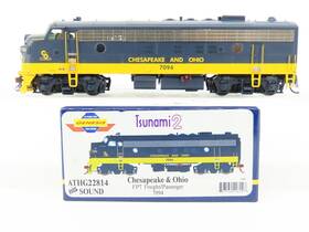 Athg22814 Athearn Ho Scale Genesis C&o Emd Fp7 Diesel #7094 With Dcc And Sound
