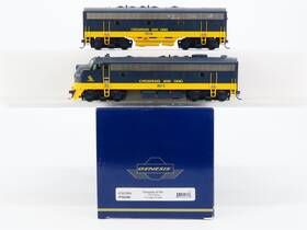 Athg22816 Athearn Ho Scale Genesis C&o Emd Fp7/f7b Diesel Set With Dcc And Sound
