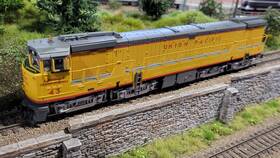 Athg41059 Athearn Ho Genesis Diesel Locomotive U50 Up #43 Dcc Digital/sound