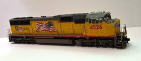 Athg6177 Athearn Ho Scale Genesis Union Pacific Sd70m #4526 Weathered Added Details