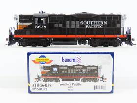 Athg64238 Athearn Ho Genesis Sp Inch Black Widow Gp9 Diesel #5678 With Dcc And Sound