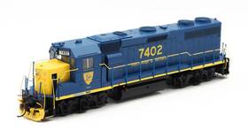 Athearn Athg64515 Genesis Ho Delaware And Hudson Gp39-2 Dh #7402 - Dc Dcc Ready