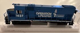 Athg68056 Athearn Genesis Ho Scale Conrail Gp15-1 Loco #1637 Dcc Ready Athg68056 Athearn Genesis Ho Scale Conrail Gp15-1 Loco #1637 Dcc Ready