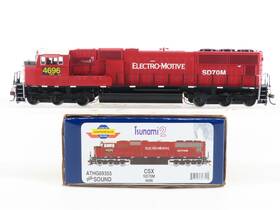 Athg69355 Athearn Ho Genesis Csx / Electro-motive Sd70m Diesel #4696 Dcc And Sound
