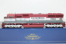 Athg69522 Athearn Genesis Ho Scale Emd Demonstrator Sd70m Diesel Locomotive #7002 Demo Nib