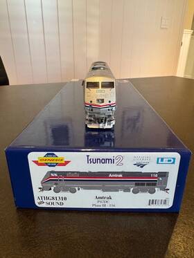 Athg81310 Athearn Genesis - Ho P42 With Dcc And Sound Amtrak Phase Iii #116 Athg 81310