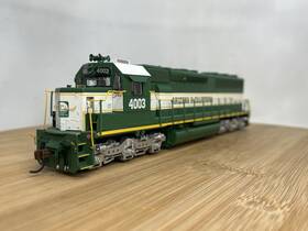 Athg86183 Athearn Ho Scale Genesis Sd45-2 Arizona And California #4003 With Dcc Sound