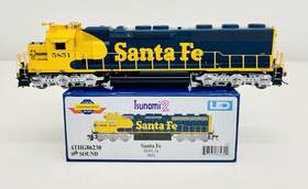Athg86230 Athearn Genesis Ho Santa Fe Sd45-2u Diesel #5851 With Dcc And Sound