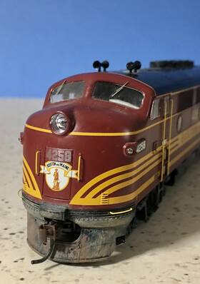 Maine-4258 Athearn G150801b Boston And Emd F-2a Freight Locomotive Genesis Ho G15801b Dcc