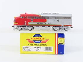G20071 Athearn Ho Scale Genesis Atsf Santa Fe F3a Diesel Loco #19l With Dcc And Sound