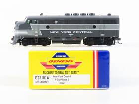 G22101a Athearn Ho Genesis Nyc New York Central F3a Diesel #3502 With Dcc And Sound