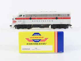 G2503a Athearn Ho Scale Genesis Cbq Burlington F3a Diesel Locomotive #135