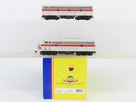 G2506 Athearn Ho Scale Genesis Cbq Burlington F3 A/b Diesel Locomotive Set