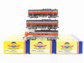G2510 Athearn Ho Scale Genesis Wp Western Pacific F3 A/b/b Diesel Set With Dcc