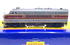 G2531c Athearn Ho Genesis F-3a Lackawanna # 803c Dcc Sound Installed