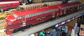 G2604 Athearn Ho Lehigh Valley F3a/b Diesel Locomotive Set #510/#515