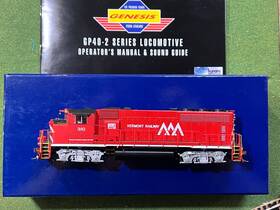 Gp40-2w Athearn G40782 Rare Ho Vermont Railway #310 Nib Digitrax Dcc No Sound