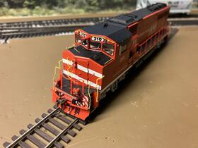 Gp40-2w Athearn G40882 Ho With Dcc And Sound Vtr #310