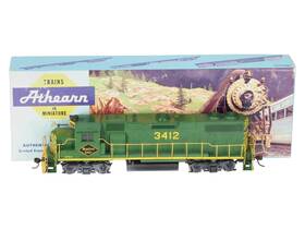 Gp39-2 Athearn G40950 Ho Reading Phase I Diesel Locomotive #3412 - Custom Ex