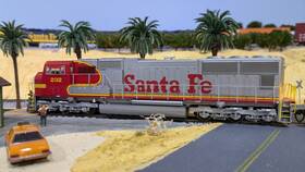 G62208 Athearn Genesis Ho Santa Fe Sd75m Tsunami Sound Dcc