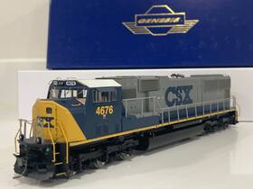 G62218 Athearn Genesis Ho Scale Csx Sd70m Locomotive #4676 Tested With Box