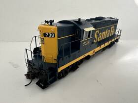 G62483 Athearn Genesis Ho Santa Fe Gp9 Phase Ii #738 Dc Only