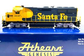 G65933 Athearn Ho Genesis Gp50 Santa Fe 1990s 3847 Dcc Sound Phase Ii Tsunami 2