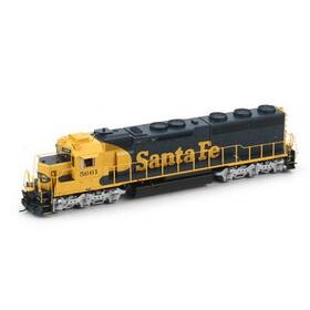 Sd45-2 Athearn G67116 Ho Santa Fe Diesel Locomotive #5661 Ln/box