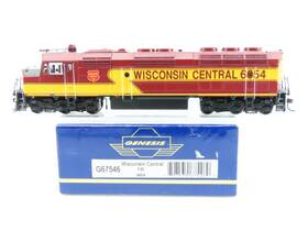 G67546 Athearn Ho Scale Genesis Wc Wisconsin Central F45 Diesel #6654 With Dcc