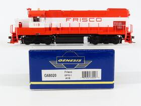 Gp15-1 Athearn G68020 Ho Scale Genesis Slsf Frisco Emd Diesel #118 - Dcc Ready