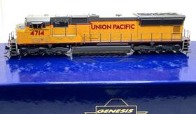 G69288 Athearn Ho Genesis Sd70m Union Pacific Up # 4714 Dcc Sound Led Ditch