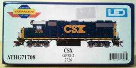 Gp38-2 Athearn G71708 Ho Scale Genesis Emd Csx #2726