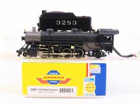 G9997 Athearn Ho Scale Genesis Atsf Santa Fe 2-8-2 Steam Locomotive #3283