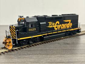 Athg40847 Athearn Genesis Ho Gp40-2 Loco Rio Grande #3123 With Dcc And Sound Used
