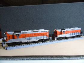 G62649 Athearn Genesis Ho Western Pac Gp9s #729 Dcc And Tsunami Sound #727 Only