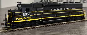 Sd45-2 Athearn Genesis G67064 Ho #g67064 Seaboard Coast Line #2050 - Dcc Ready/lnib