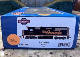 Rnd18247 Athearn Roundhouse Ho Gp40-2 Dcc Ready Rio Grande #3107 Lnib Rnd18247 Athearn Roundhouse Ho Gp40-2 Dcc Ready Rio Grande #3107 Lnib