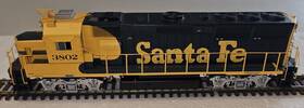 Gp40x Athearn Rtr 797534947047 Santa Fe Emd #3802 With Lenz Gold Decoder Atsf