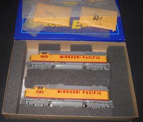 Gp38-2 Athearn Se2203 Ho Se 2203 Canaries Missouri Pacific Gp50 #3522 Pwd/gp38-2 #2180 Dummy